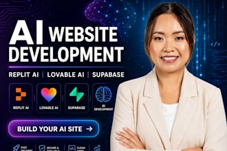 replit ai lovable ai vibe coding supabase ai website development