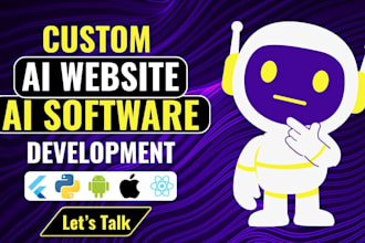 ai website,website development,ai chatbot,ai software,fullstack developer,aisaas