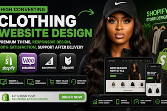 create a premium shopify streetwear brand store using shewin, customcat, clopro
