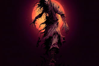 do fanatsy character art for you