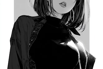 illustrate manga pages with cinematic panel layout