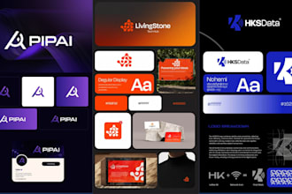 do brand style guide brand kit tech startup logo app icon ai favicon saas brand