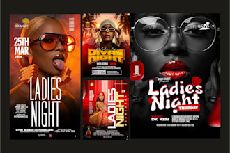 design luxury  club flyer for your business