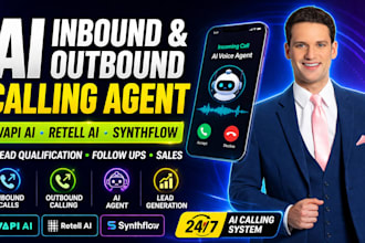 ai inbound outbound calling with vapi ai synthflow ai for financial services