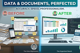 do data entry, and company profile