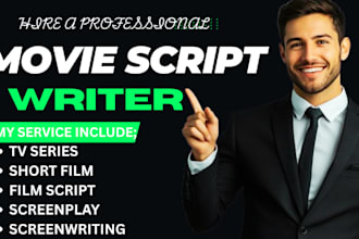 write screenplay screenwriting movie script feature film short film