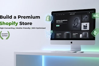 build a premium shopify dropshipping store