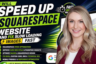 speed up squarespace website and fix slow loading images fast