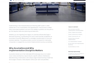 create or rebuild your website