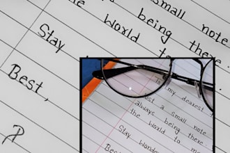 do professional and aesthetic handwriting for your letters