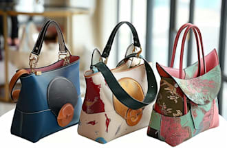 design a beautiful bag, tech pack, fashion handbag, bag, backpack