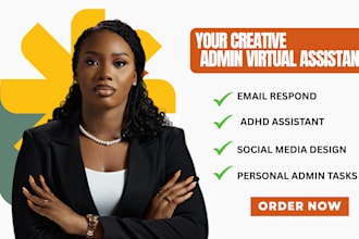 creative administrative virtual assistant executive social media VA tasks