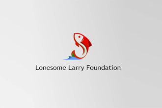 design lonesome larry logo