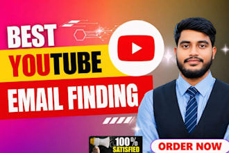 find youtube channel emails for influencer marketing and email outreach