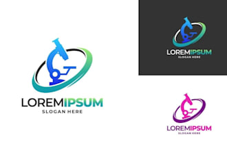 create premium modern, food laboratory logo design