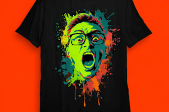 design a custom funny meme t shirt design