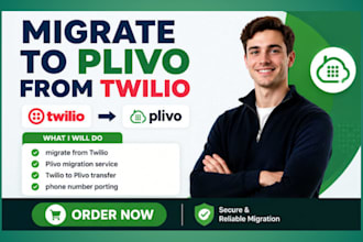 migrate to plivo from twilio contact import automation transfer