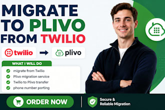 migrate to plivo from twilio contact import automation transfer
