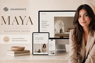 build squarespace website design redesign squarespace website development