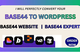 base44 to wordpress base44 expert convert migrate base44 to wordpress