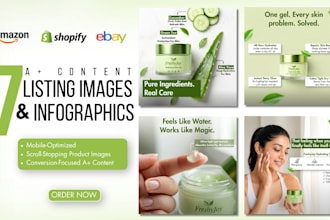 create amazon and shopify listing image