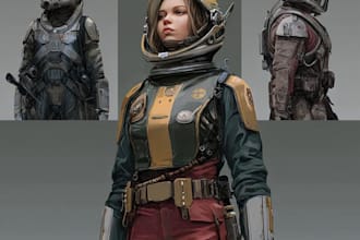 sci fi illustration and sci fi art
