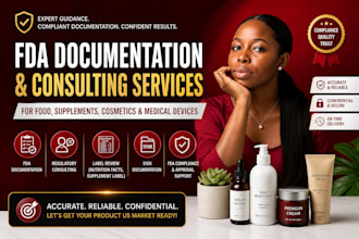 provide fda documentation, consulting, 510k, compliance services