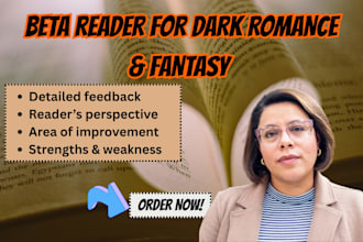 beta read your dark romance, romantasy fantasy novel, dark taboo beta reader