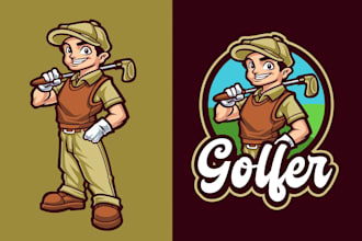 do modern creative outstanding disc golf logo