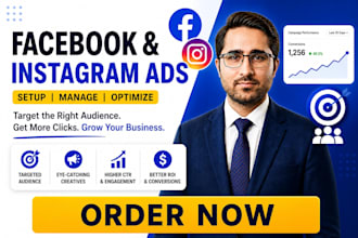 run facebook ads campaign, instagram ads, meta ads marketing expert