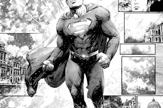 comic book illustration, comic graphic novel, comic strip comic artist comic art