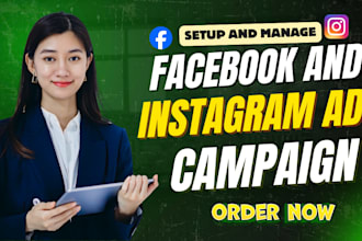 run  facebook and instagram ads for sales