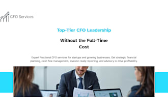 be your fractional cfo and strategic financial partner