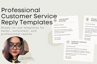 create professional customer service replies for your brand