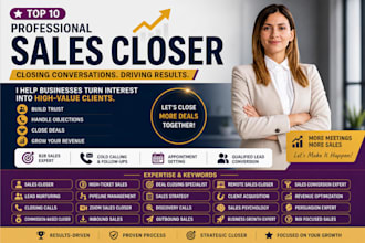 sales development representative appointment setting sales closer for b2b sales