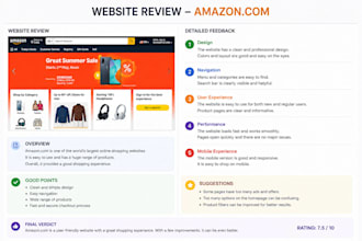 test your website and give detailed feedback to improve UX