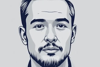 do a vector portrait for you