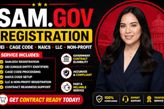 do sam gov registration uei cage code for government contract