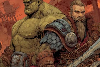 design comic book and cartoon comic book illustration