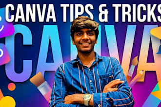 create high quality custom canva pro you tube thumbnail