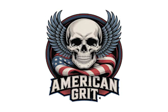 design high quality skull t shirt logo with express delivery