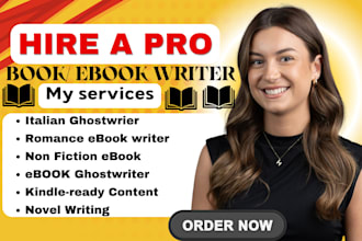 romance ghostwriter ebook writer italian book writing fiction ghostwriting