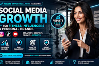 grow fitness influencers with social media marketing