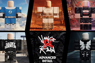 design advanced 2d roblox outfits