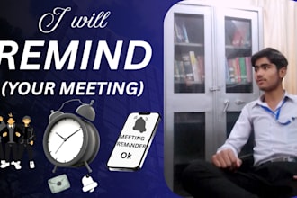 remind you about your important meetings