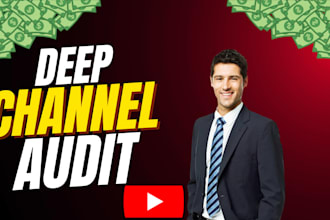 do a professional youtube channel audit and growth strategy plan