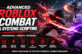 script advanced roblox combat and systems