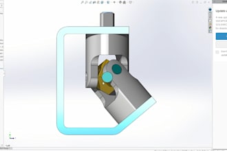 do l 3d  mechancal design and modeling and  in solid work