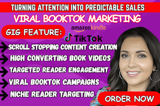 create booktok promotion amazon kdp ads booktok tiktok video booktok marketing