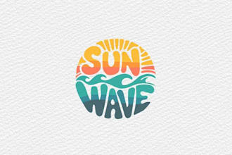 do luxury summer vacation or holiday logo